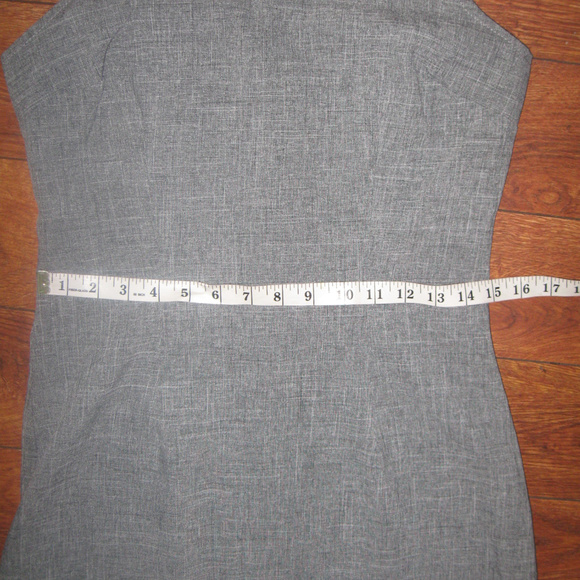 Adrian Karen Gray Spaghetti Strap Dress - Picture 7 of 8